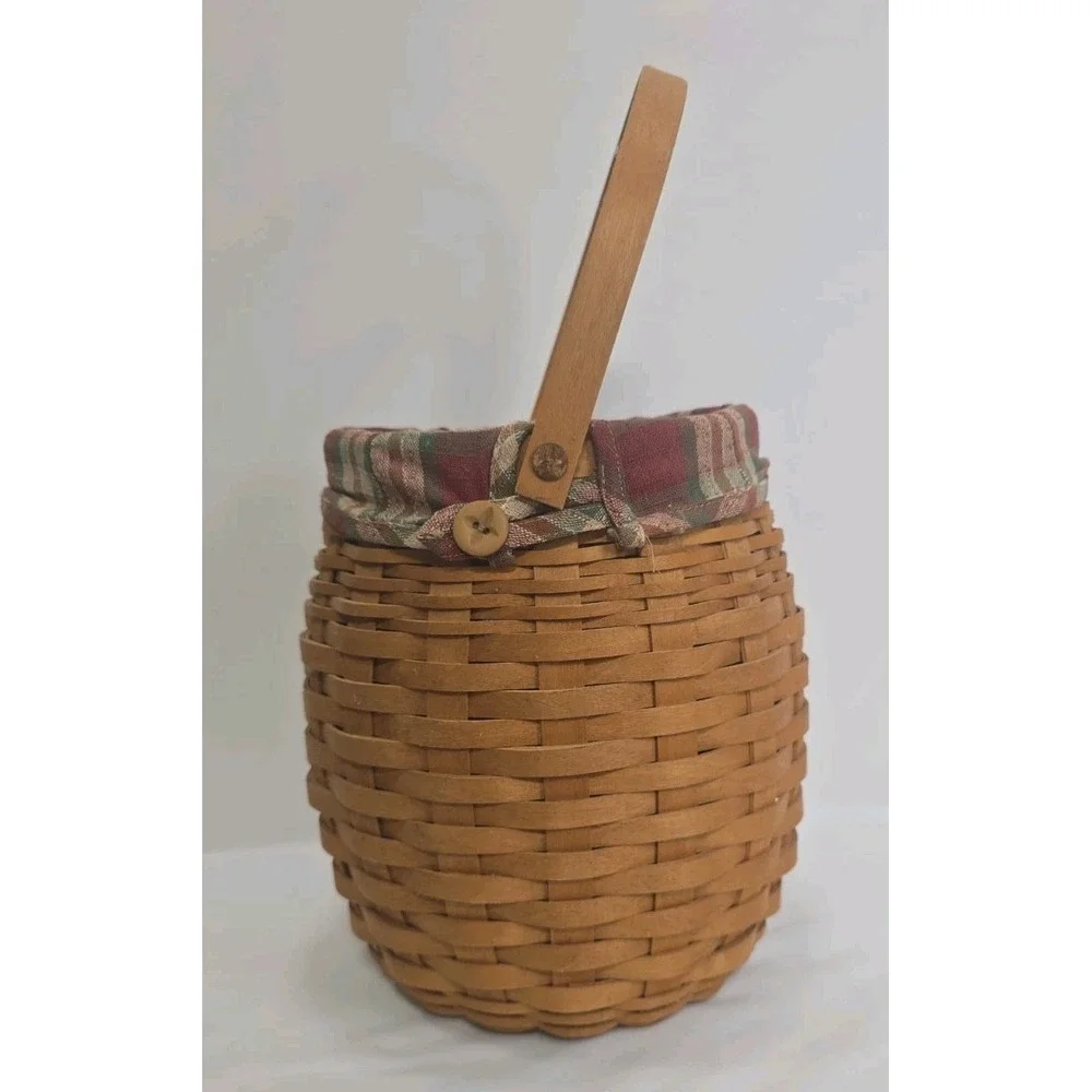Longaberger 2000 October Fields Basket With Plastic Liner~No Lid